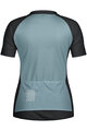 SCOTT Cyklistický dres s krátkym rukávom - ENDURANCE 20 W - modrá/čierna