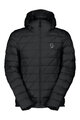 SCOTT Cyklistická zateplená bunda - INSULOFT LIGHT DOWN - čierna