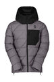 SCOTT Cyklistická zateplená bunda - INSULOFT WARM - šedá/čierna
