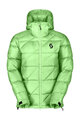 SCOTT Cyklistická zateplená bunda - INSULOFT WARM DOWN W - zelená