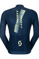 SCOTT Cyklistický dres s dlhým rukávom letný - RC PRO - modrá/žltá
