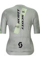 SCOTT Cyklistický dres s krátkym rukávom - RC PRO W - šedá/žltá