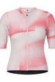 SCOTT Cyklistický dres s krátkym rukávom - PRO SL W - ružová/biela