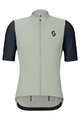 SCOTT Cyklistický dres s krátkym rukávom - ENDURANCE - šedá/modrá