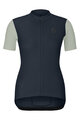SCOTT Cyklistický dres s krátkym rukávom - ENDURANCE W - modrá/šedá