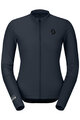 SCOTT Cyklistický dres s dlhým rukávom letný - ENDURANCE W - modrá