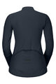 SCOTT Cyklistický dres s dlhým rukávom letný - ENDURANCE W - modrá