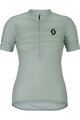 SCOTT Cyklistický dres s krátkym rukávom - ENDURANCE LT W - šedá