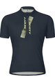 SCOTT Cyklistický dres s krátkym rukávom - JUNIOR - modrá/žltá