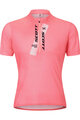 SCOTT Cyklistický dres s krátkym rukávom - JUNIOR - ružová/biela