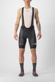 CASTELLI Cyklistické nohavice krátke s trakmi - #GIRO COMPETIZIONE - čierna