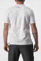 CASTELLI Cyklistické tričko s krátkym rukávom - RACE DAY POLO - biela
