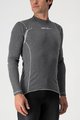 CASTELLI Cyklistické tričko s dlhým rukávom - FLANDERS WARM - šedá
