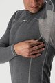CASTELLI Cyklistické tričko s dlhým rukávom - FLANDERS WARM - šedá