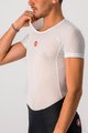 CASTELLI Cyklistické tričko s krátkym rukávom - PRO ISSUE - biela