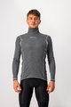CASTELLI Cyklistické tričko s dlhým rukávom - FLANDERS WARM NECK - šedá