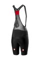CASTELLI Cyklistické nohavice krátke s trakmi - FREE AERO 4 W - čierna