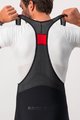 CASTELLI Cyklistické nohavice 3/4 s trakmi - TUTTO NANO - čierna