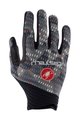 CASTELLI Cyklistické rukavice dlhoprsté - CW 6.1 CROSS - šedá