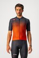 CASTELLI Cyklistický dres s krátkym rukávom - INSIDER - oranžová/červená