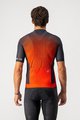 CASTELLI Cyklistický dres s krátkym rukávom - INSIDER - oranžová/červená