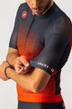 CASTELLI Cyklistický dres s krátkym rukávom - INSIDER - oranžová/červená