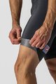 CASTELLI Cyklistické nohavice krátke s trakmi - ENTRATA - čierna