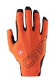 CASTELLI Cyklistické rukavice dlhoprsté - UNLIMITED LF - oranžová