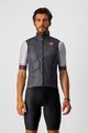 CASTELLI Cyklistická vesta - ARIA VEST - šedá