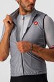 CASTELLI Cyklistická vesta - ARIA VEST - šedá