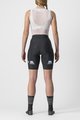 CASTELLI Cyklistické nohavice krátke bez trakov - PRIMA - čierna/svetlo modrá