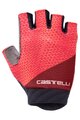 CASTELLI Cyklistické rukavice krátkoprsté - ROUBAIX GEL 2W - ružová