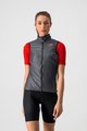 CASTELLI Cyklistická vesta - ARIA W VEST - šedá