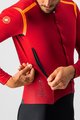 CASTELLI Cyklistická kombinéza - SANREMO ROS - červená