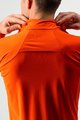 CASTELLI Cyklistická vodeodolná pláštenka - GOCCIA - oranžová/červená