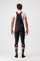 CASTELLI Cyklistické nohavice 3/4 s trakmi - SORPASSO ROS - čierna