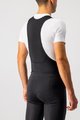 CASTELLI Cyklistické nohavice dlhé s trakmi - ENTRATA WIND - čierna