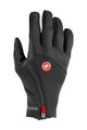 CASTELLI Cyklistické rukavice dlhoprsté - MORTIROLO - čierna
