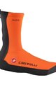 CASTELLI Cyklistické návleky na tretry - INTENSO UL - oranžová