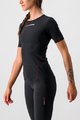 CASTELLI Cyklistické tričko s krátkym rukávom - PROSECCO TECH W - čierna