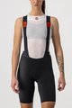 CASTELLI Cyklistické nohavice krátke s trakmi - PREMIO BLACK - čierna