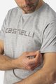 CASTELLI Cyklistické tričko s krátkym rukávom - SPRINTER - šedá