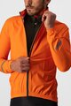 CASTELLI Cyklistická vodeodolná pláštenka - EMERGENCY 2 - oranžová