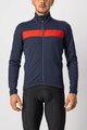 CASTELLI Cyklistická zateplená bunda - RADOPPIA 3 - modrá