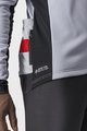 CASTELLI Cyklistická zateplená bunda - RADOPPIA 3 - šedá