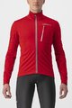 CASTELLI Cyklistická zateplená bunda - GO - červená