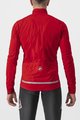 CASTELLI Cyklistická zateplená bunda - GO - červená