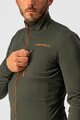 CASTELLI Cyklistická zateplená bunda - GO - zelená