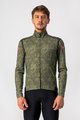 CASTELLI Cyklistická zateplená bunda - PERFETTO ROS UNLIMITED - zelená