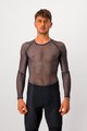 CASTELLI Cyklistické tričko s dlhým rukávom - MIRACOLO WOOL - šedá
